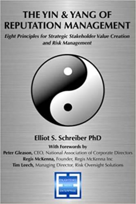 Book cover for "The Yin & Yang of Reputation Management"