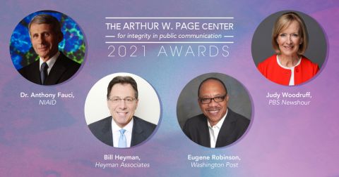 Page Center Awards, 2021